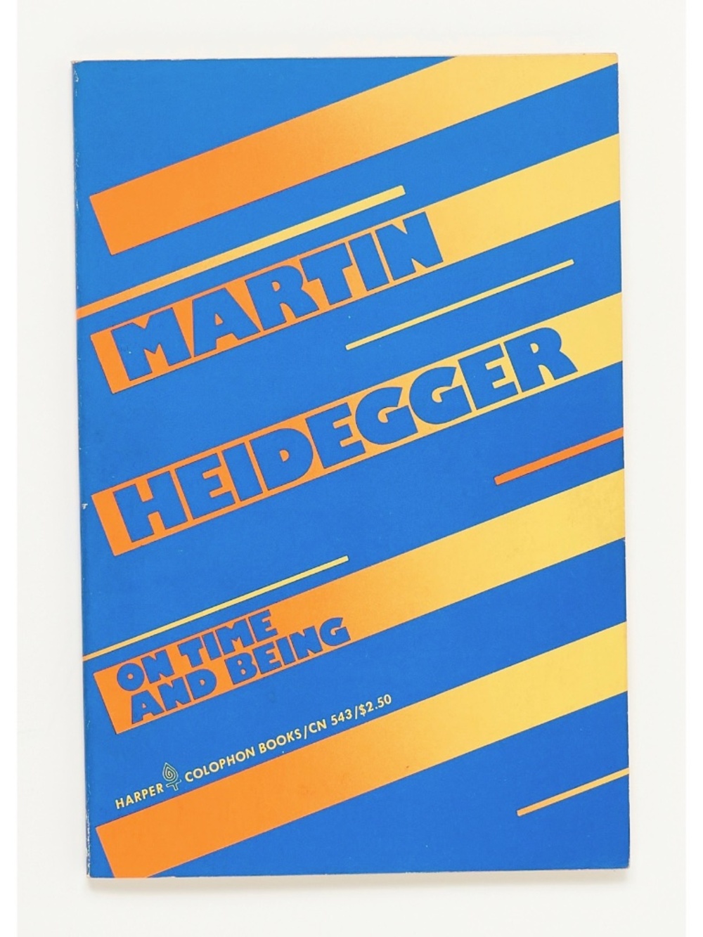 On Time and Being - Martin Heidegger - Harper & Row, 1977